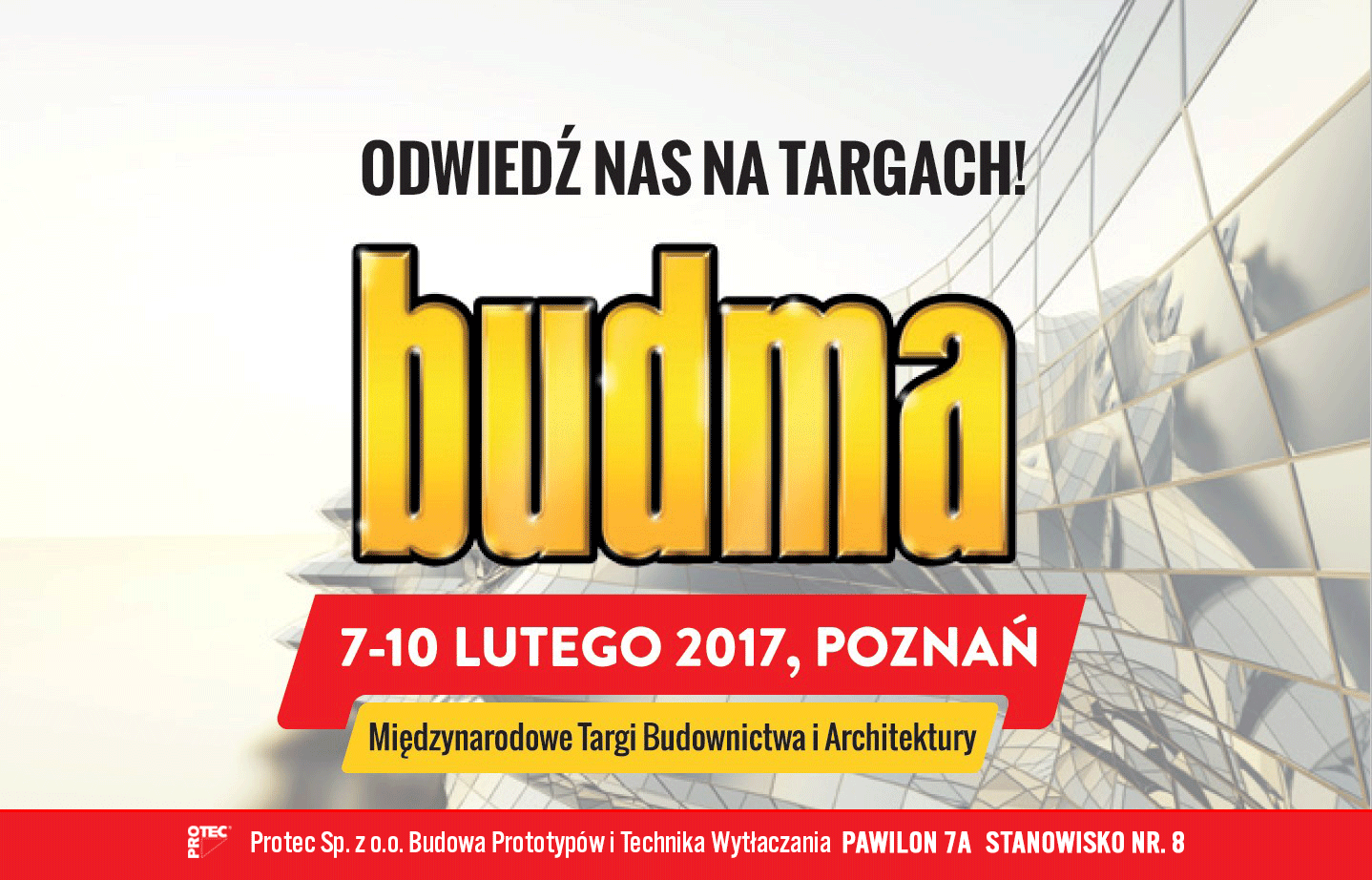 Będziemy na Międzynarodowych Targach Budownictwa BUDMA 2017
