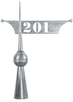 Szpica dachowa z wimplem obrotowym