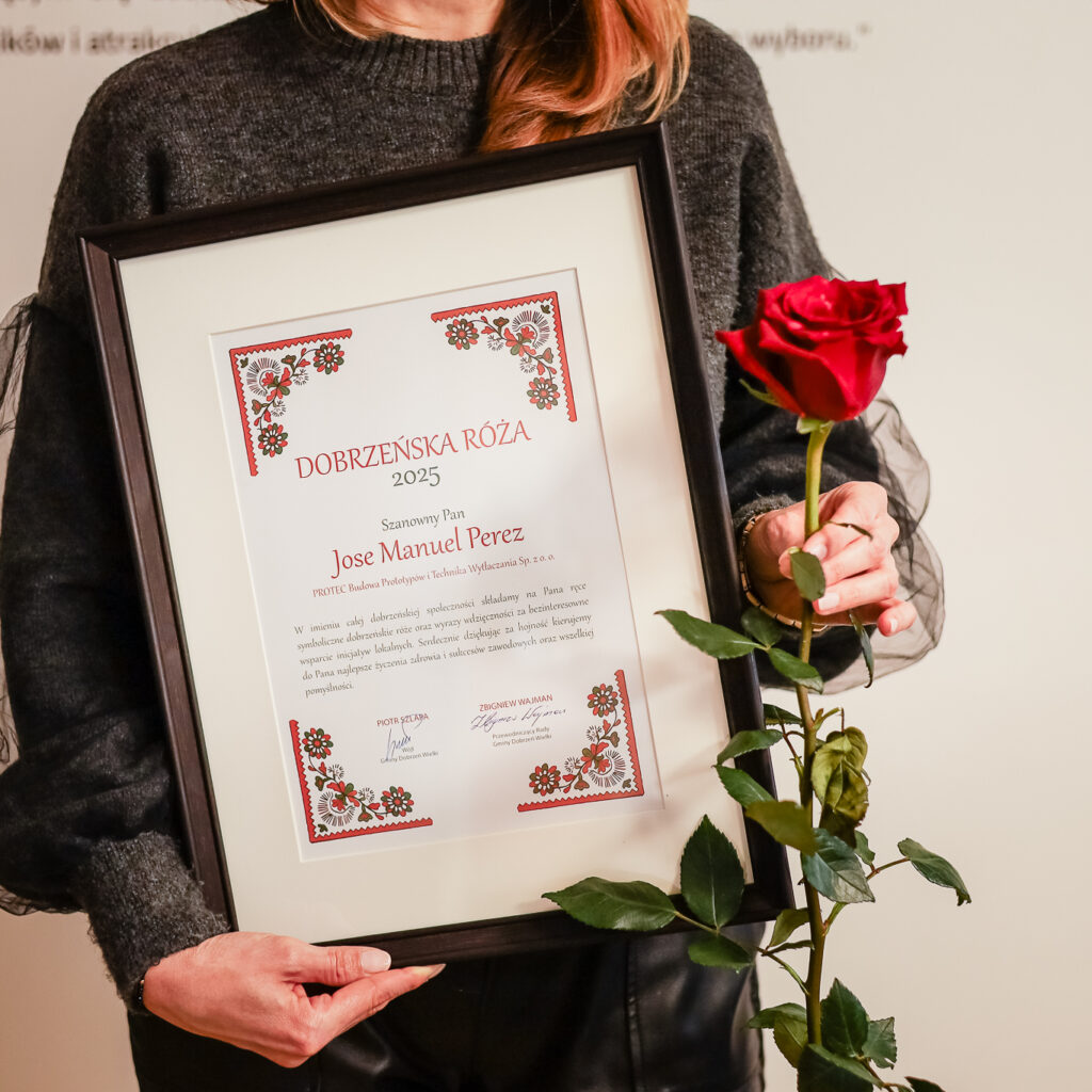 Wspieramy inicjatywy lokalne 5 Dobrzeńska Róża dla Protec Sp. z o.o