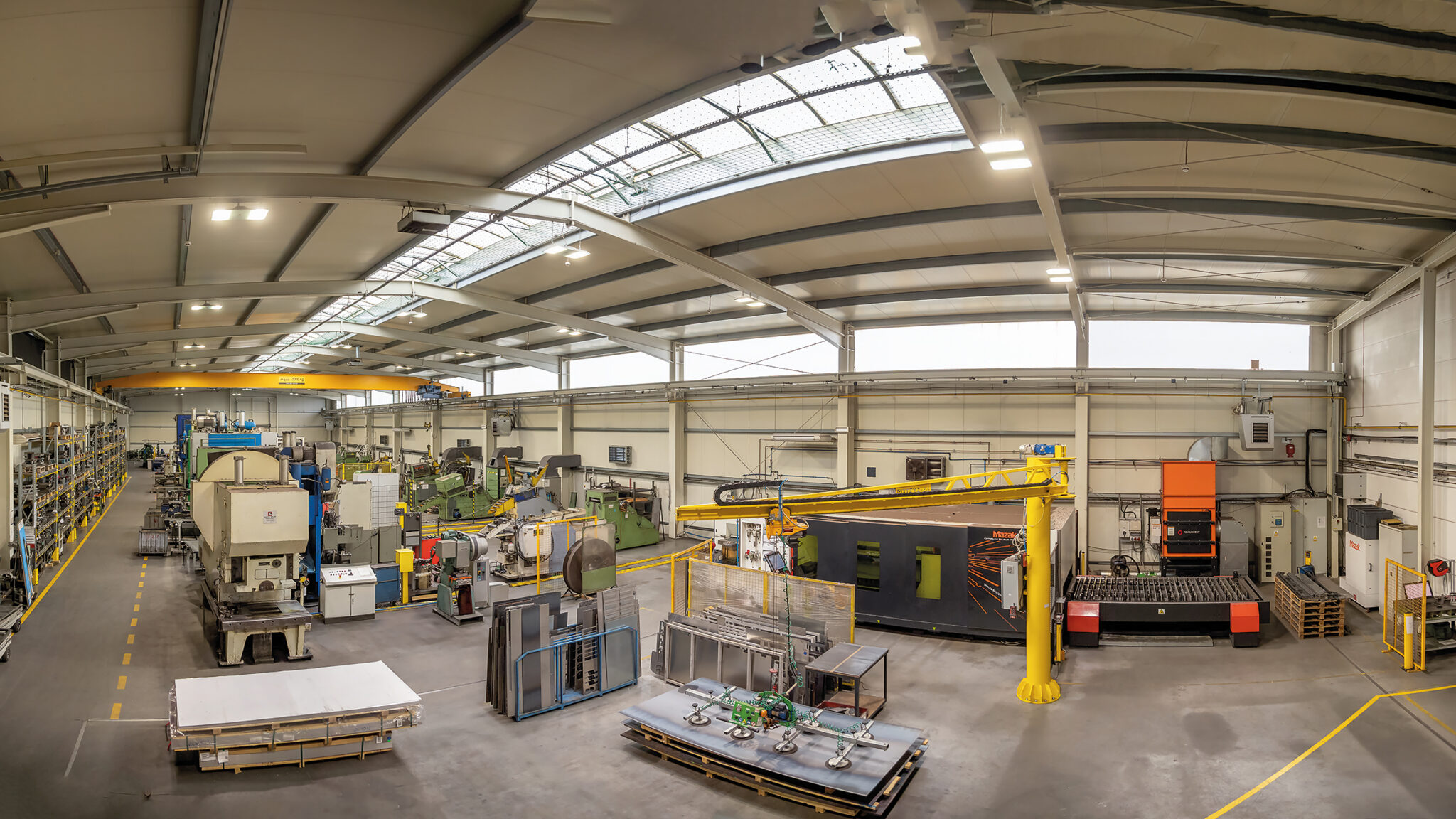 Park maszynowy Protec – produkcja seryjna elementów stalowych