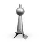 Dachspitze aus Titanzink / Kupfer 11 Szpica dachowa z elementem mocowania kalenicy