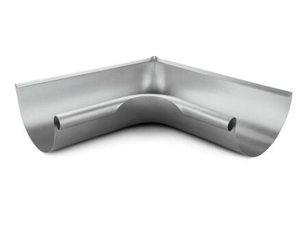 Gutter corner - interior corner - 90° - half round
